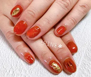 ネイル tRING＊ しいの木台のネイルデザイン