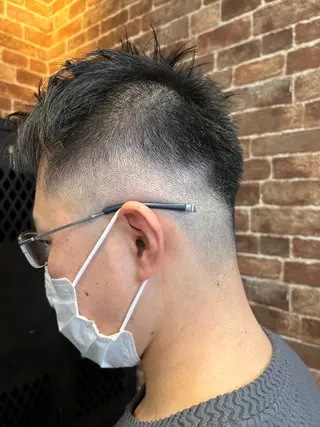 ショート メンズ 久木原 ゆりのヘアスタイル