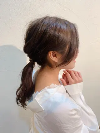 ヘアアレンジ サプリームヘア 飯田みち瑠のヘアスタイル
