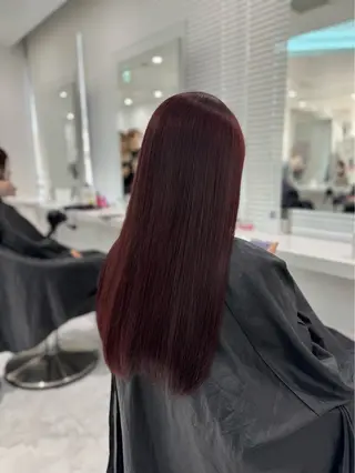 ロング カラー ブリーチなし暖色特化 ❤️kanata❤️のヘアスタイル