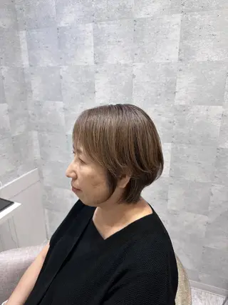 ショート カラー 西山 将太のヘアスタイル