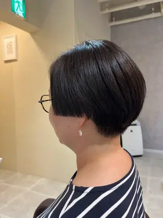 ショート FIX店長/名駅/ 国際センター/パーマのヘアスタイル