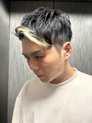 ミディアム メンズ 大野 貴登のヘアスタイル