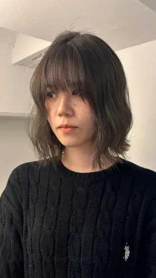 カラー miyu  / 柔らかい透明感カラーのヘアスタイル