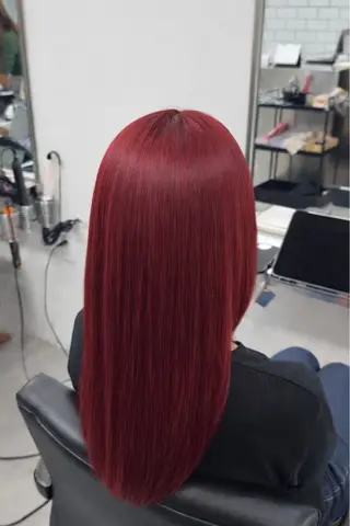 ロング カラー 蔭山 幸奈のヘアスタイル