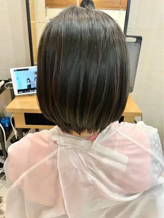 ショート カラー 🎈ブリーチなし暖色 カラー/レッド/ゆいのヘアスタイル