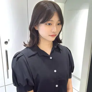 ミディアム カラー Parve Mix 森 美遥🩶⛓️のヘアスタイル