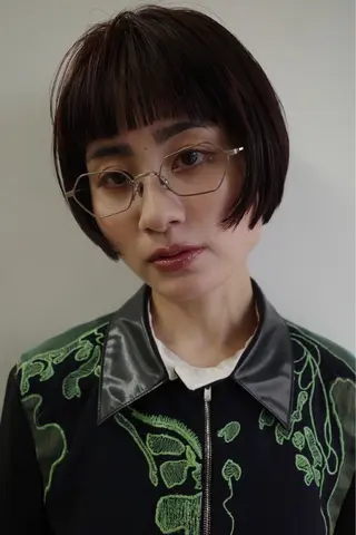 ショート カラー manami /ショ ート/カットモデルのヘアスタイル