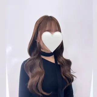 ロング 大塚 華のヘアスタイル