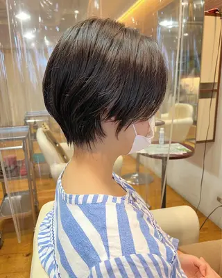 ショート 菅原リキヤ くびれレイヤーヘアのヘアスタイル