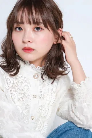 ミディアム カラーモデル募集 🫧彩花🦋のヘアスタイル