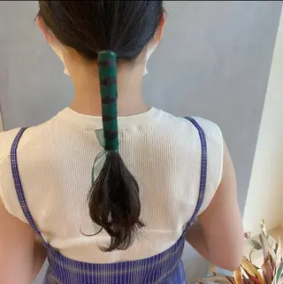 カラー ヘアアレンジ hana ROCCO3rdのヘアスタイル