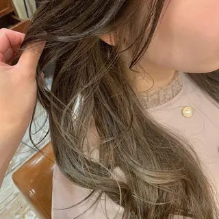 セミロング メンズ/パーマ /レディース髪質改善のヘアスタイル