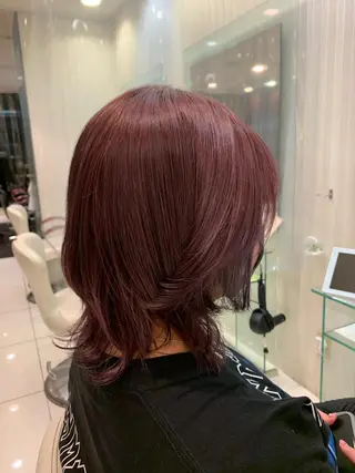 カラー 川﨑 真歩のヘアスタイル