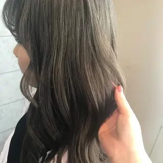 ロング カラー ヘアアレンジ 烏丸韓国ヘア🇰🇷 ayaka🎀のヘアスタイル