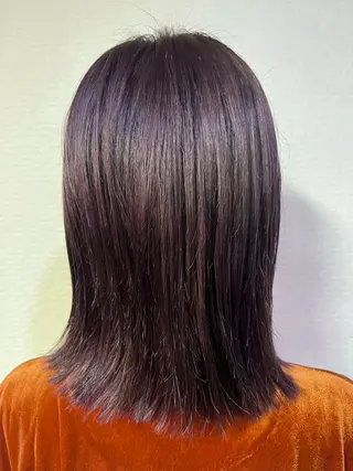 ミディアム カラー ｼﾉｻﾞｷ ｷﾅのヘアスタイル