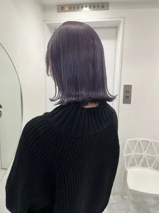 ロング カラー mao⭐️ 透明感カラー‎⭐️のヘアスタイル