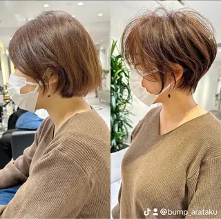 ショート 大人ショート特化/ カットモデル/表参道のヘアスタイル