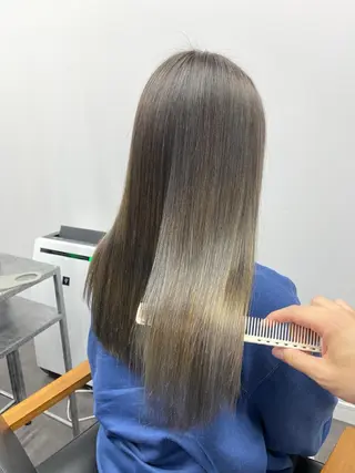 ロング 平田 広大のヘアスタイル