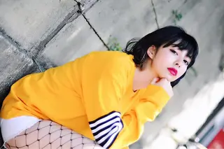 カラー 藤原 ちひろのヘアスタイル