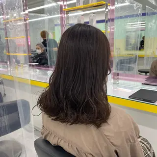 セミロング カラー ヘアアレンジ mai🍑暖色カラー /レイヤー💖のヘアスタイル
