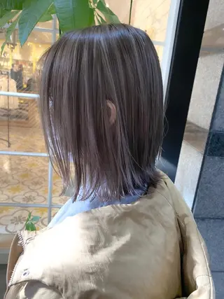 ショート カラー ボブ　ショート 特化 迫田紘史のヘアスタイル