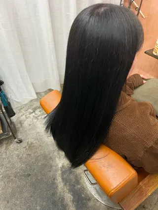 セミロング ともざねゆか UniQ/岡山駅のヘアスタイル