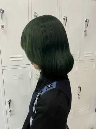 ミディアム XIA AIMIのヘアスタイル