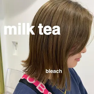 ミディアム カラー ヘアアレンジ 完全💗マンツーマン marinのヘアスタイル