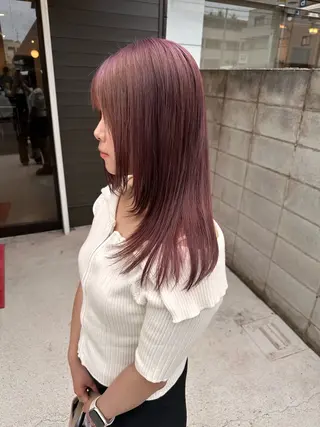 カラー 💖艶・ブリーチ 透明感miyu💖のヘアスタイル