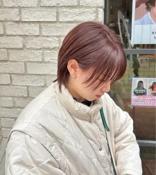 ショート カラー 大人可愛いショート/ 店長/三國屋のヘアスタイル