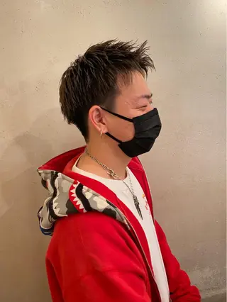メンズ 井上 日菜乃のヘアスタイル