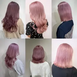 ロング カラー ムラ修正.ブリーチ エクステ🤍アミルのヘアスタイル