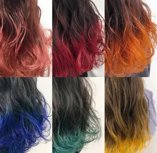 ロング ケアブリーチ 黒瀬有汰のヘアスタイル