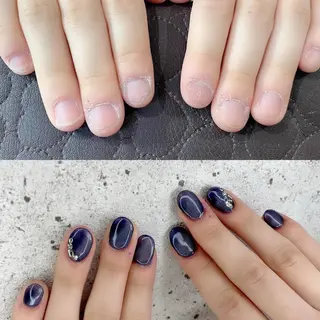 ミディアム カラー パーマ ヘアアレンジ メンズ キッズ ネイル マツエク・マツパ Salon Ｋのネイルデザイン