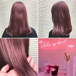 セミロング カラー ✨️眉毛、派手髪、 ハイトーンShinの眉毛・アイブロウイメージ