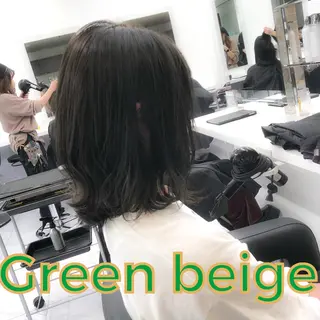 ミディアム ハイトーン×レイヤー カットTAKUMIのヘアスタイル