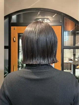 ショート カラー 神戸ボブ✂️ ioe三宮/田 伸佳のヘアスタイル