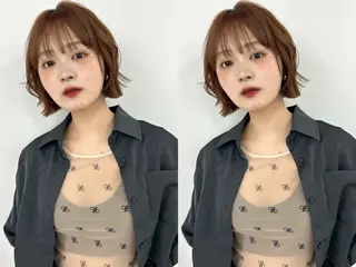 ショート 透明感カラー / Rio👶🏻💞のヘアスタイル