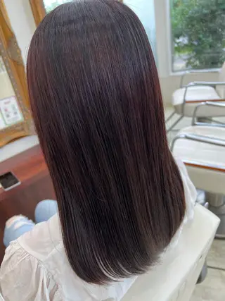 セミロング カラー Rapt.HAIR 中村 知里のヘアスタイル