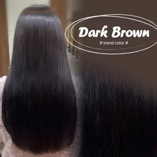 ロング カラー トゥサリ/ 海外ヘア/レイヤーのヘアスタイル