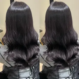 ロング カラー ブリーチなしカラー kana🐱のヘアスタイル