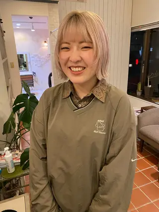 ミディアム 🌿‬Hanon 藤井よし乃🌿‬のヘアスタイル