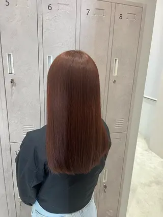 カラー 福島 果音のヘアスタイル