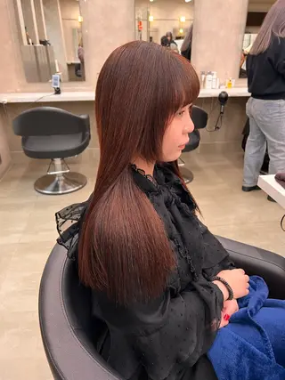 ロング カラー 💖札幌カラー 指名No.1💖玲奈のヘアスタイル