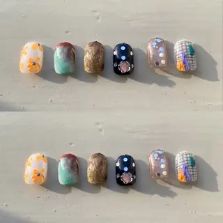 メンズ ネイル ✨akari✨千葉駅 アート、メンズネイルのネイルデザイン