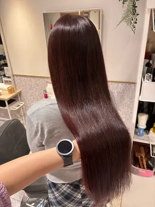 ロング カラー 暖色カラー/ パリジェンヌ💟みくのヘアスタイル
