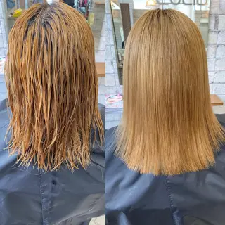 ロング オーナースタイリスト 奈須雄紀のヘアスタイル