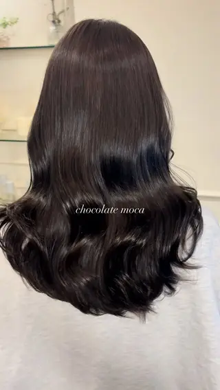 ロング カラー Konomura Neneのヘアスタイル