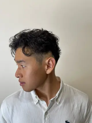 ショート メンズ 岡部 昴瑠/オブヘア銀座のヘアスタイル